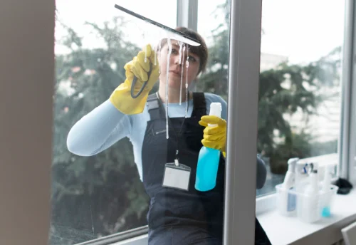 Nettoyage de vitres intérieures et extérieures à Cavagnac
